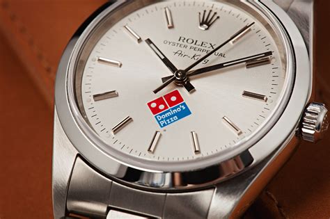 rolex air king domino's pizza|Rolex Air-King watch.